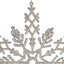 Ornement en forme de flocon de neige scintillant-1010562850-973492182