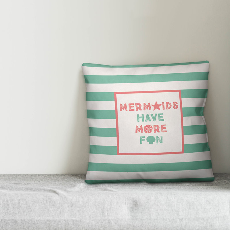Striped Throw Pillow