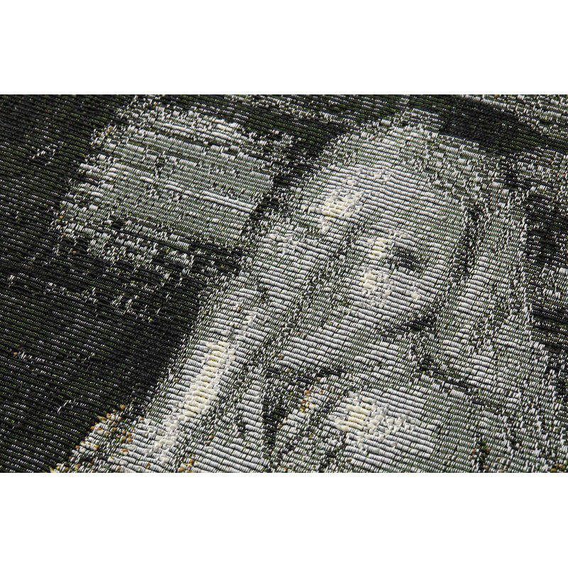 Clementine Black and Grey 2'-9" x 2'-10" Woven Wall Art