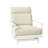 Kennebunkport Wrought Aluminum Outdoor Spring Lounge Chair-38581397-70236945-93663220