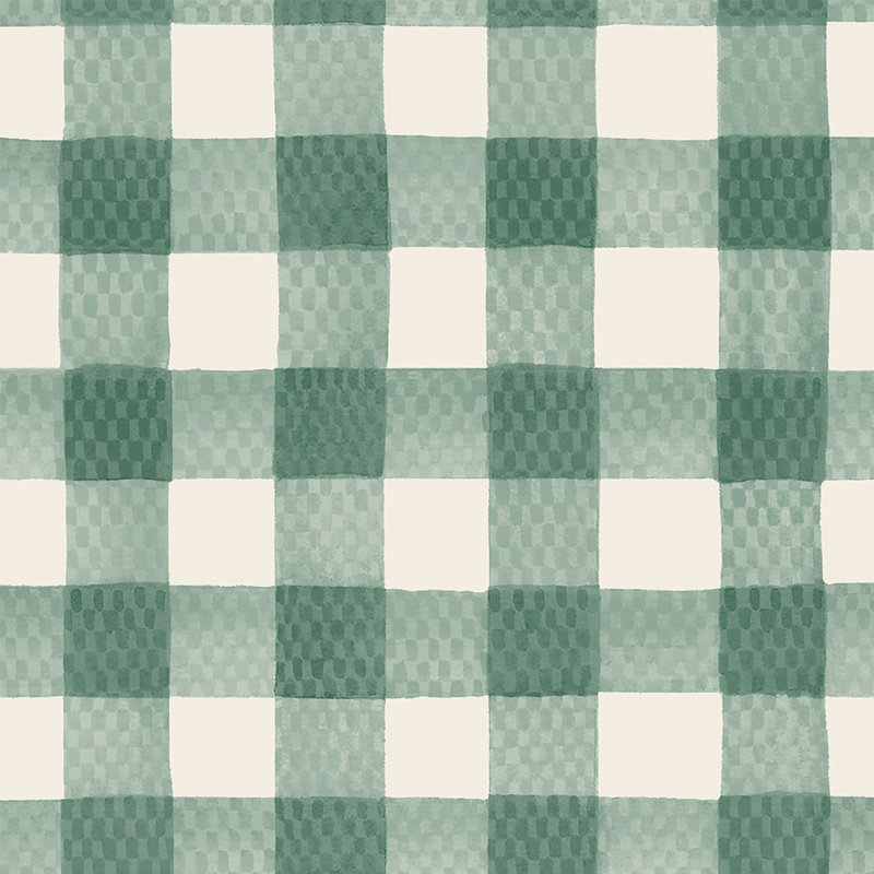 Vassaux Painted Gingham, Green