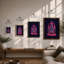 Neon Manila Church Retro - Framed Print-1420204321-1420204324