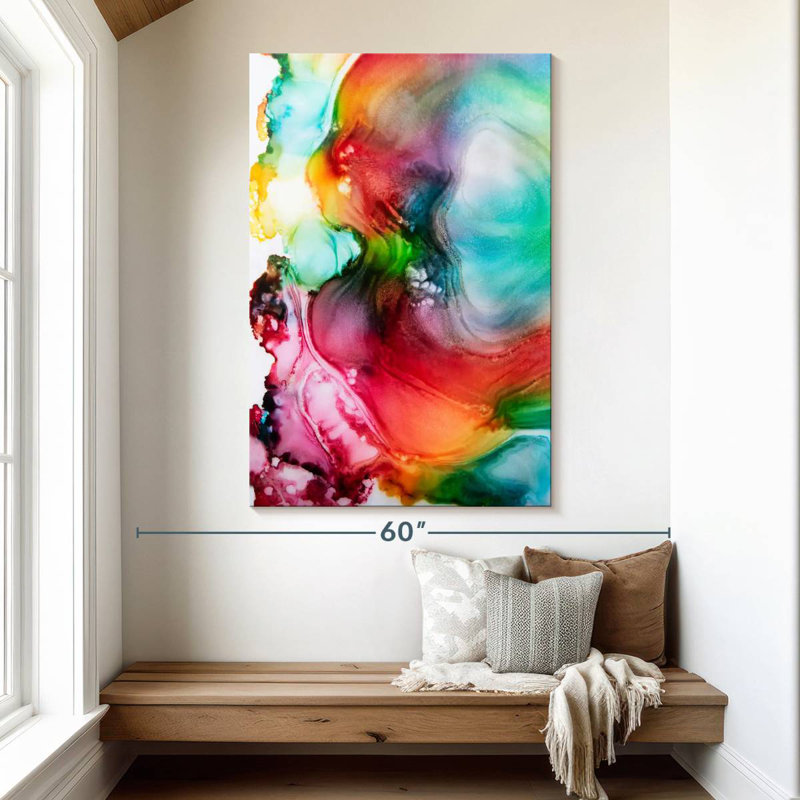Avery The Rainbow Waterfall, 51" H x 34" W