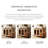 Modern Walnut Solid Wood Sideboard-1694509702