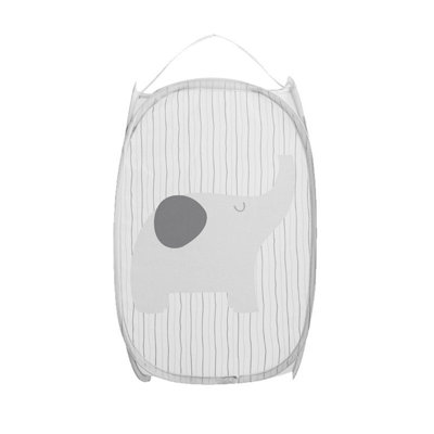 Mesh Popup Laundry Hamper, Foldable Portable Dirty Clothes Basket For Bedroom, College Dormitory And Travel