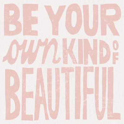 «Be Beautiful» par Michael Mullan, reproduction sur toile tendue