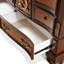 Commode 8 tiroirs avec miroir Allerdale