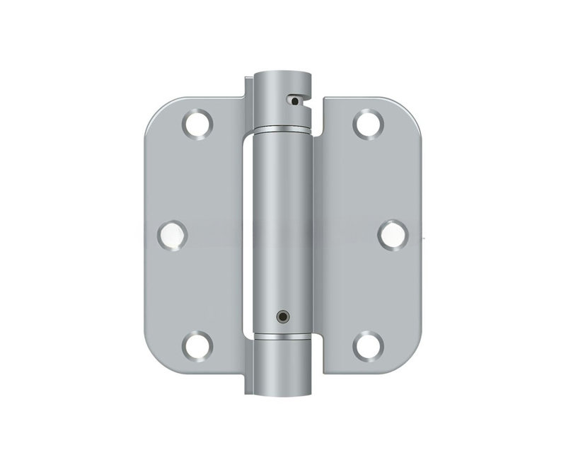 Steel Hinge, Brushed Chrome