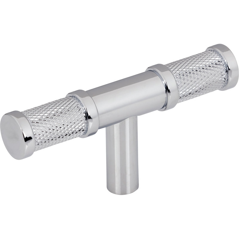 Burnham T-Knob 3 Inch, Polished Chrome