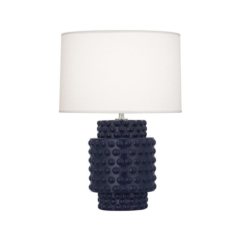 Small Dolly Accent Lamp, 21.5" H x 15" W x 15" D, Obsidian