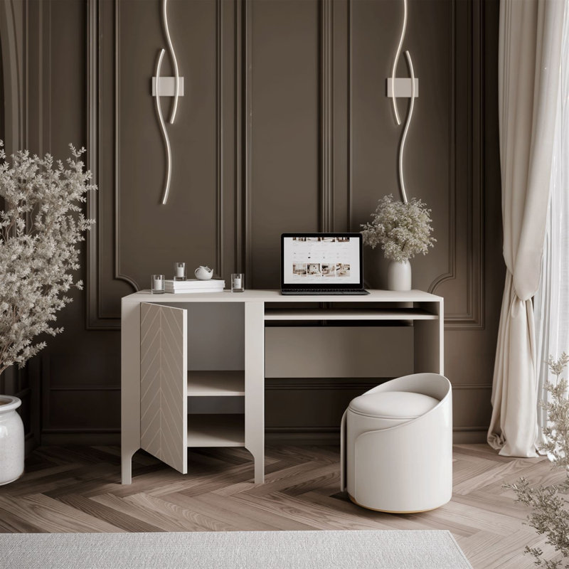 Standing Desk, Ivory