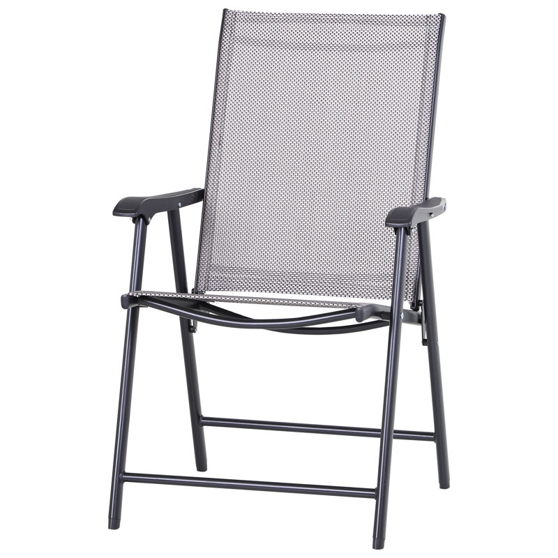 Premium All-Weather Wicker Outdoor Folding Dining Armchair
