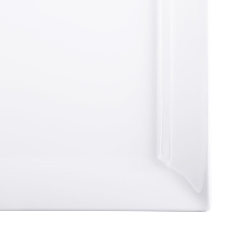 Elite Global Solutions Vogue Melamine Platter, 1.5" H x 17.25" W x 10.5" D