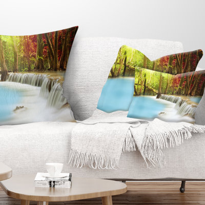 Landscape Reversible Throw Pillow