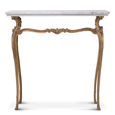 Fabiola 34.45 in. Marble Console Table