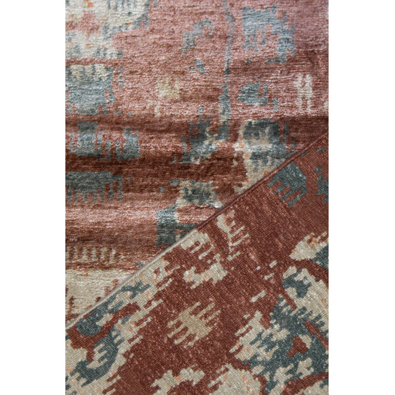 Hand Woven Ikat Area Rug