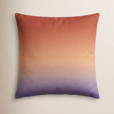 Deadra Ombre Linen Throw Pillow