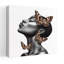 «The Butterfly Effect», art mural contemporain-1078675085