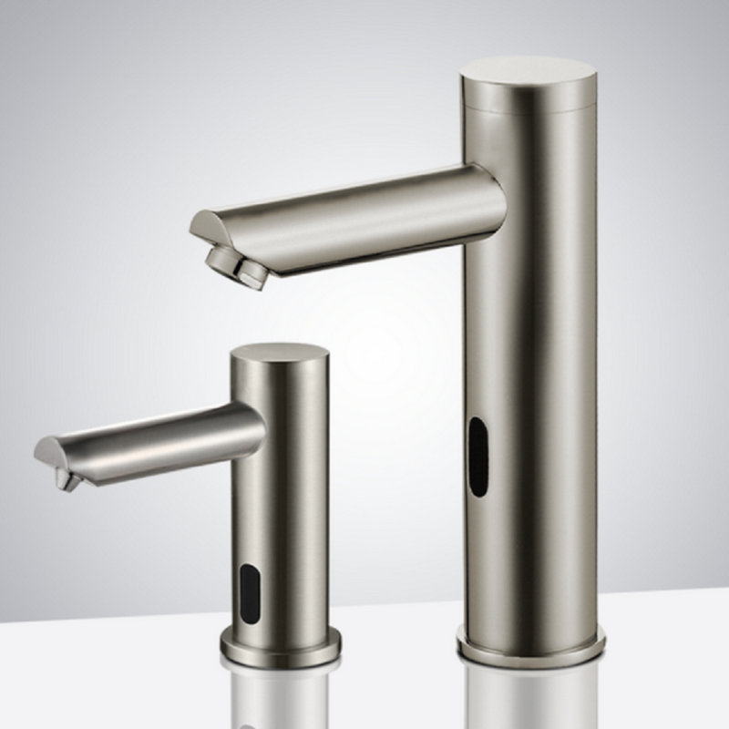 Robinet de lavabo et distributeur de savon BathSelect Solo