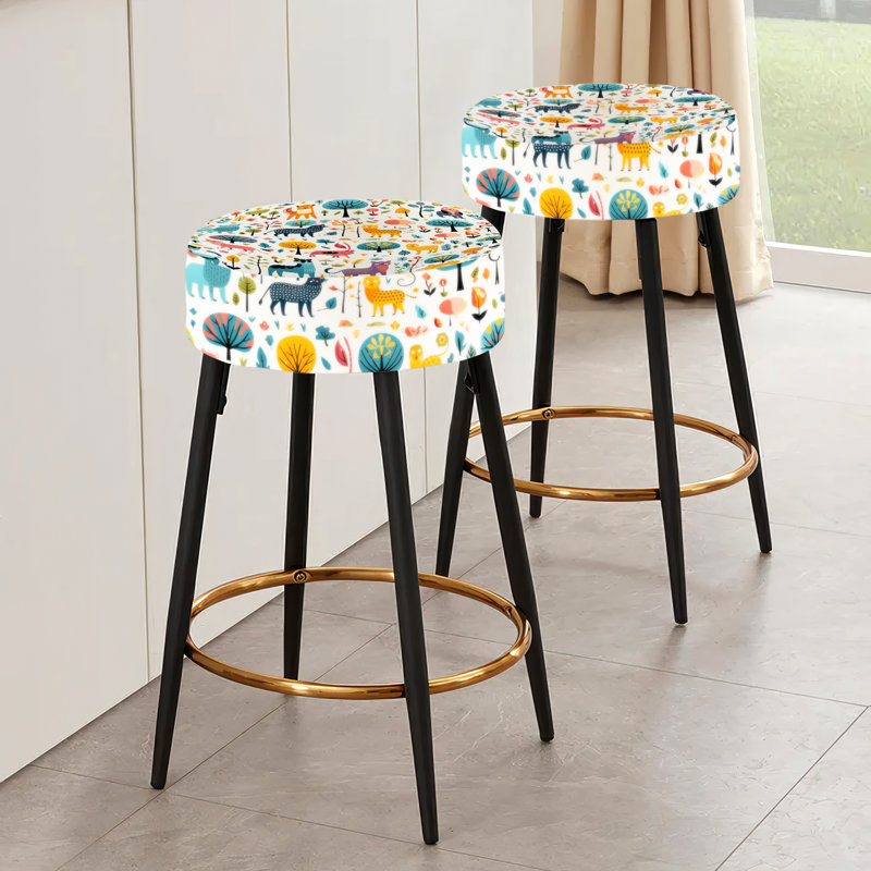 Ensemble de 2 tabourets de bar Minimal