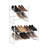 Expandable & Stackable 2-tier Shoe Rack-1282462502