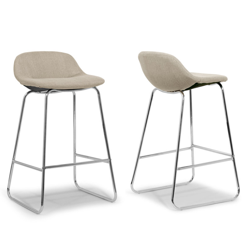 Tabouret de bar 28 po Vappu, Crème