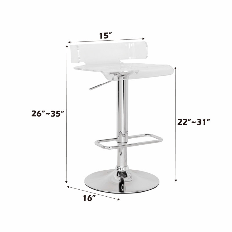 Tabouret réglable avec pivot