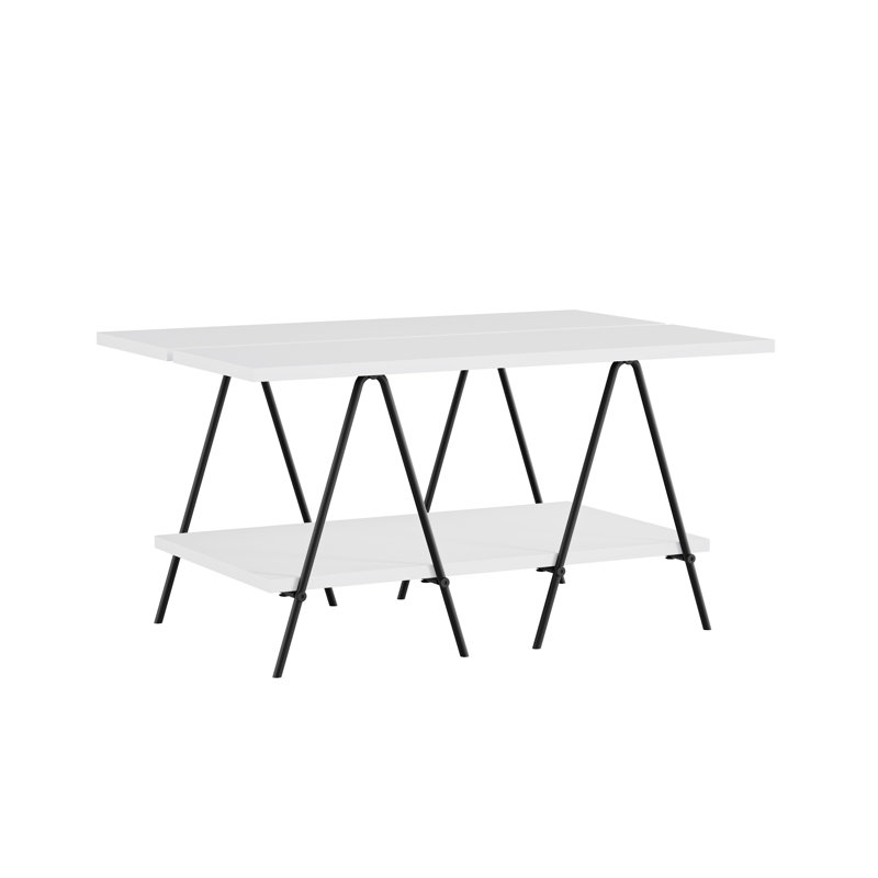 ESSEL COFFEE TABLE, White