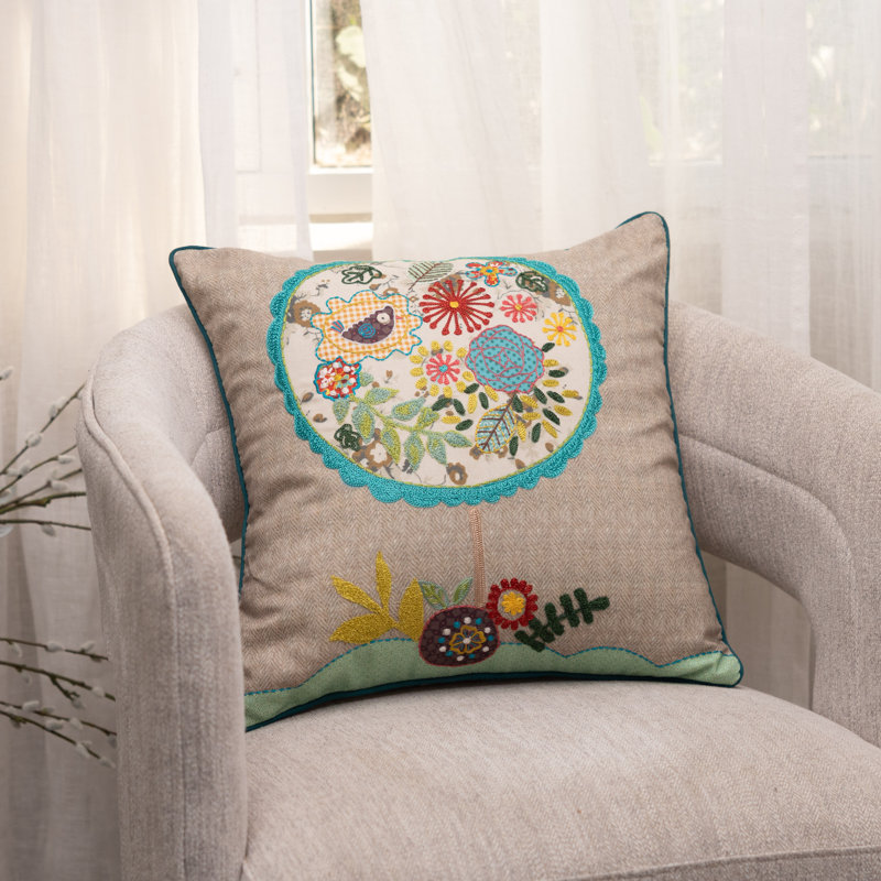 Fiddle Square Pillow Cover & Insert