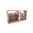 55.12"Brown Solid Wood Elm Cabinet-81925562