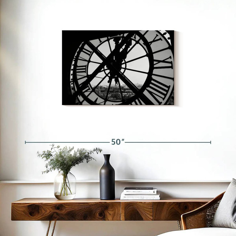 Clock Tower Window, 20" H x 30" W
