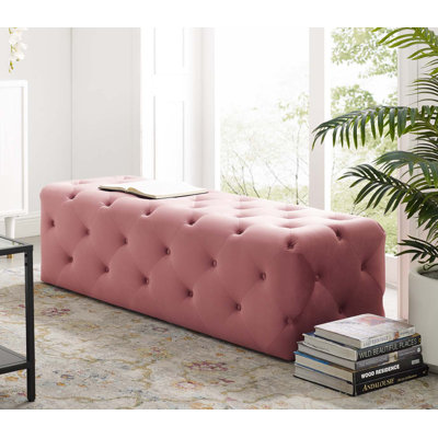 Banc de hall d'entrée capitonné Modway Amour