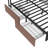 Wooden Platform Bed Frame with Multiple Drawer Storage Function