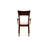 Ingrid 19.25'' H Upholstered Cherry Armchair-22354364-59696587