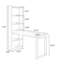 Bureau rectangulaire en bois massif Burlywood-116460521
