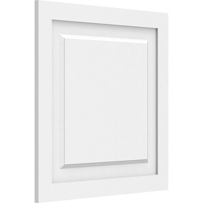 Panneau mural Harrison 3D en blanc