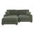 3-Pieces Modular Sofa With Ottoman-1243117345