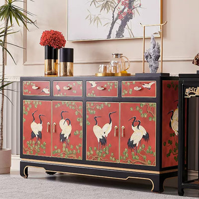 Simple Light Luxury Painted Multi-Functional Accent Cabinet