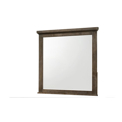 Chyenna Beveled Distressed Dresser Mirror