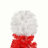 Lighted  Santa Hat Style Christmas Tree Set Of 2, 4Ft Artificial Tree With Warm White Lights, Christmas Tree For Decoration Inside And Outside
