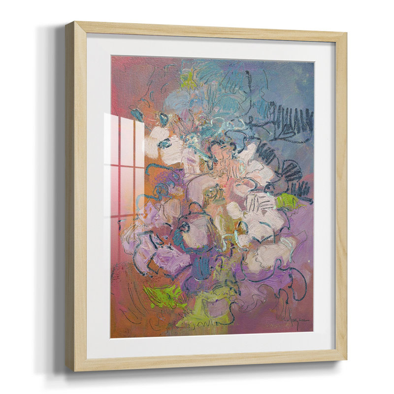 Archipel, reproduction encadrée, Blanc, Papier encadré naturel