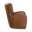 Zeus Leather Swivel Wingback Chair-943711034