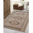 Rectangle Presli Oriental Machine Woven Polyester Area Rug in Ivory/Terracotta-681027720