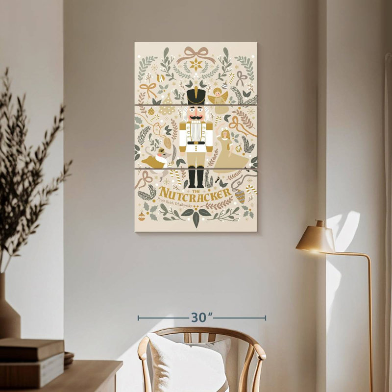 Keiraleigh Nutcracker Beige, 57" H x 36" W