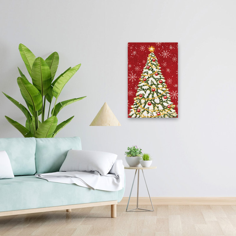 Arbre de Noël Oh, H 16 po x l 24 po