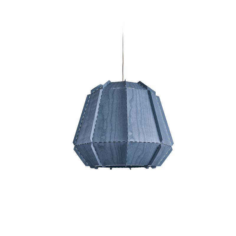 Stitches 1 - Light Pendant, E26/Medium (Standard), Sea Blue