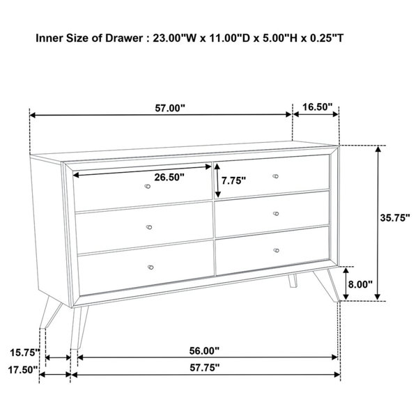 Dimensions du produit