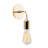 Modern Gold Wall Lamp | Durable Iron Body, IP20 Rated, E27 Socket (Max 40W) | Elegant Solid Color Design for Home & Office, Glamorous Novelty Lighting Fixture, Perfect Accent Piece-565124622