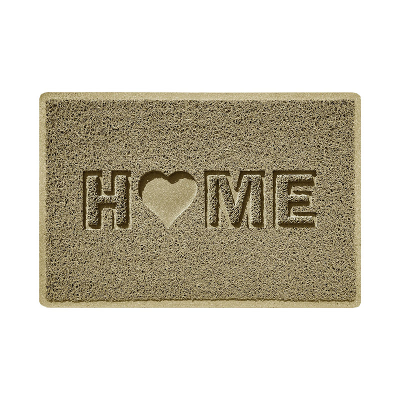 Non-Slip Doormat, 40cm W x 60cm L, Beige