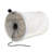 Fabric Rolling Laundry Hamper with Handles
